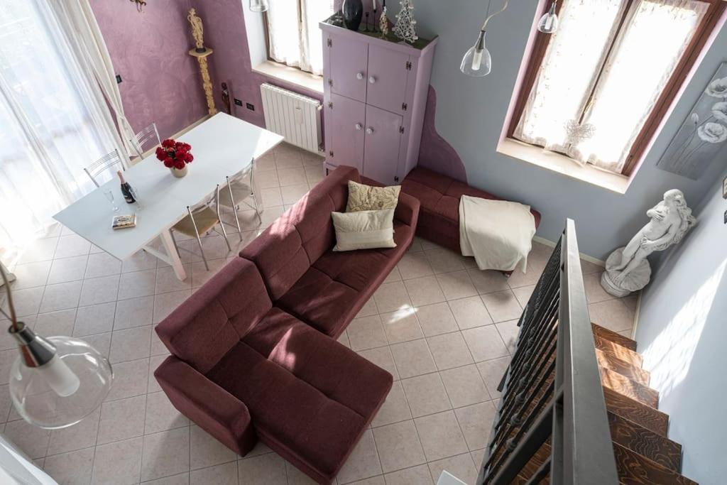 Casa Brilde, Appartamento Con Piscina Salò Exterior foto